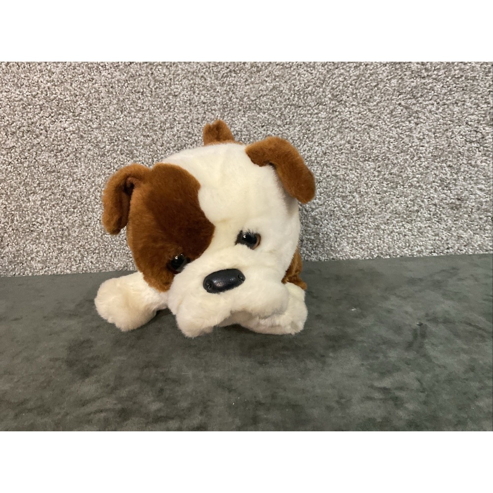 Hardy 16" English Bull Dog Douglas Plush Cuddle Pup Puppy w homemade Y sweater - Picture 6 of 11